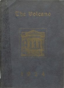 1924 Hornellsville Yearbook Cover