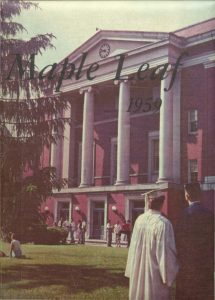 1959 Hornell Yearbook Front Cover