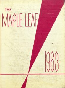 1963 Yearbook Front Cover