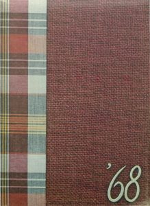 1968 Hornell Yearbook Front Cover