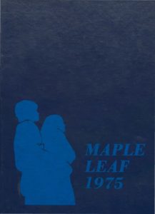 1975 Hornell Yearbook Front Cover